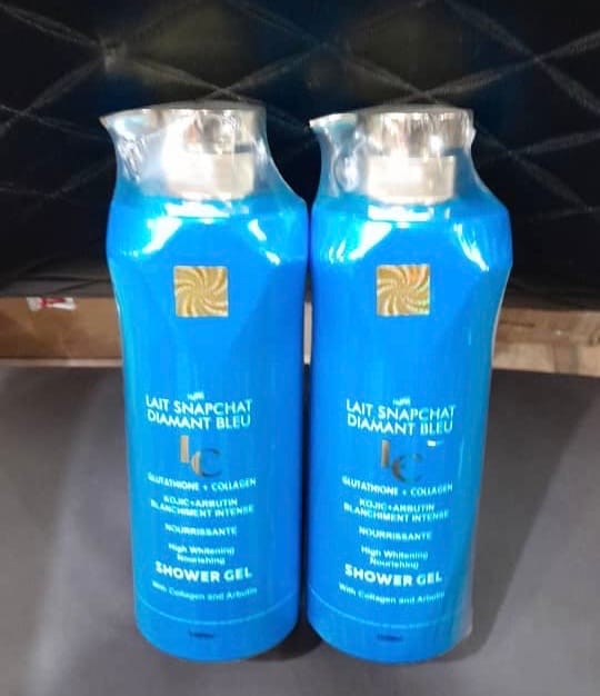 Lait Snapchat Diamant Bleu Shower Gel