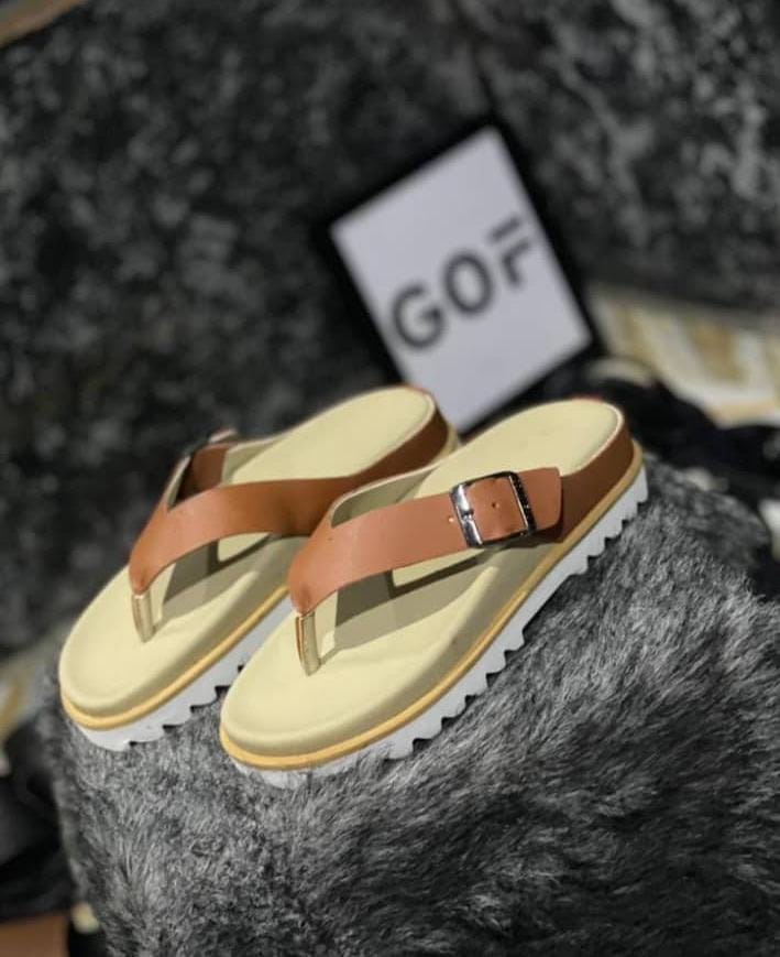 Men’s Handmade Leather Palm Slippers