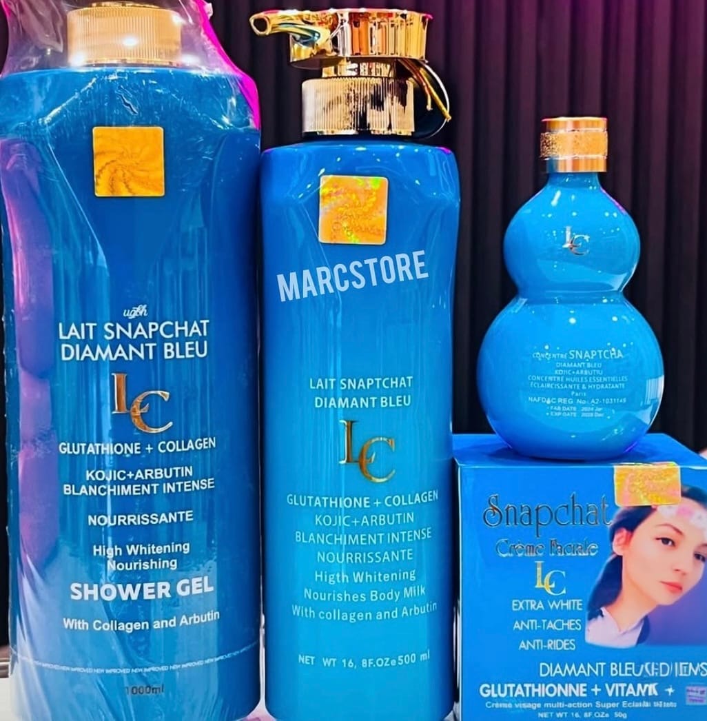 Lait Snapchat Diamant Bleu Shower Gel